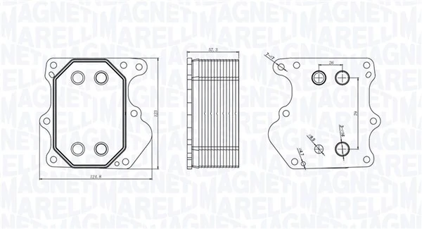 Oil Cooler, engine oil